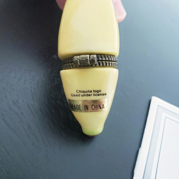 *Last Chance* Chiquita Banana Porcelain Hinged Box PHB Midwest Of Cannon Falls - Picture 3 of 13